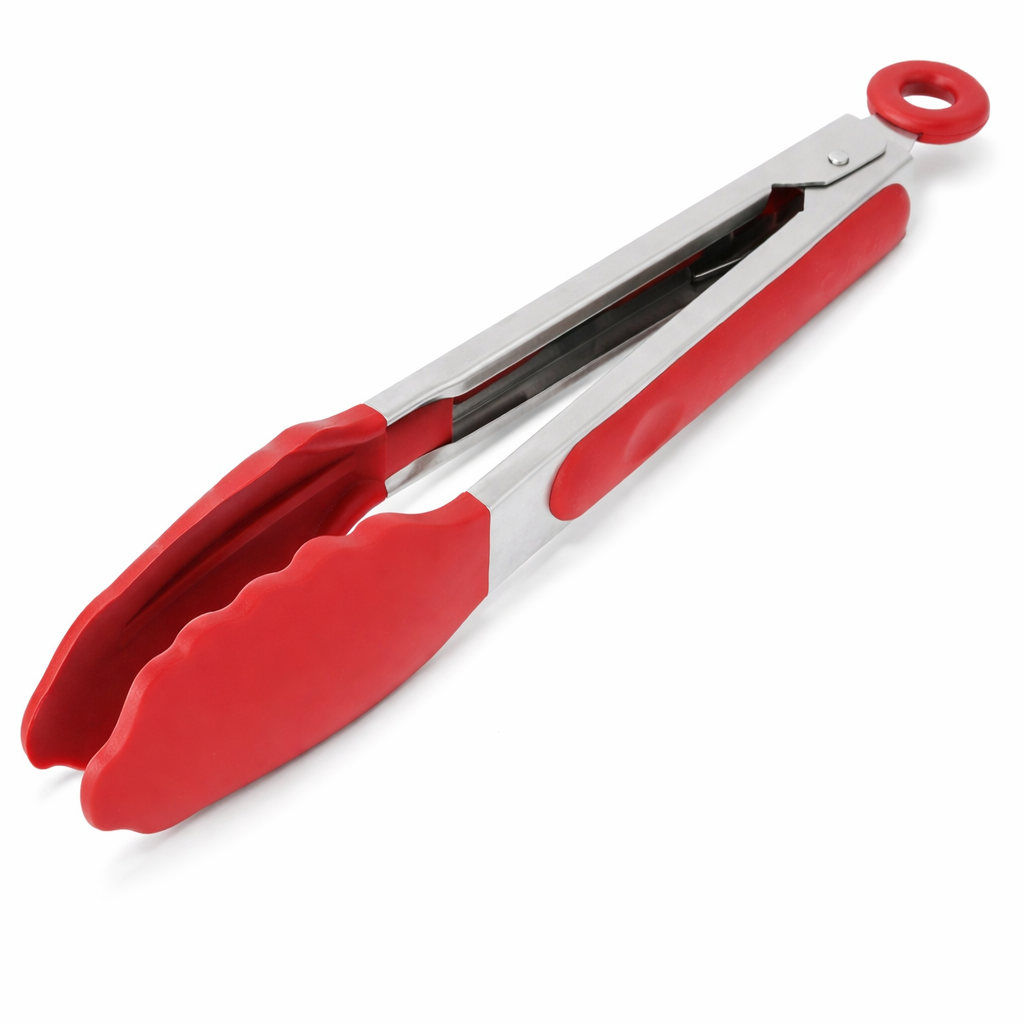Silicone-Tipped Tongs
