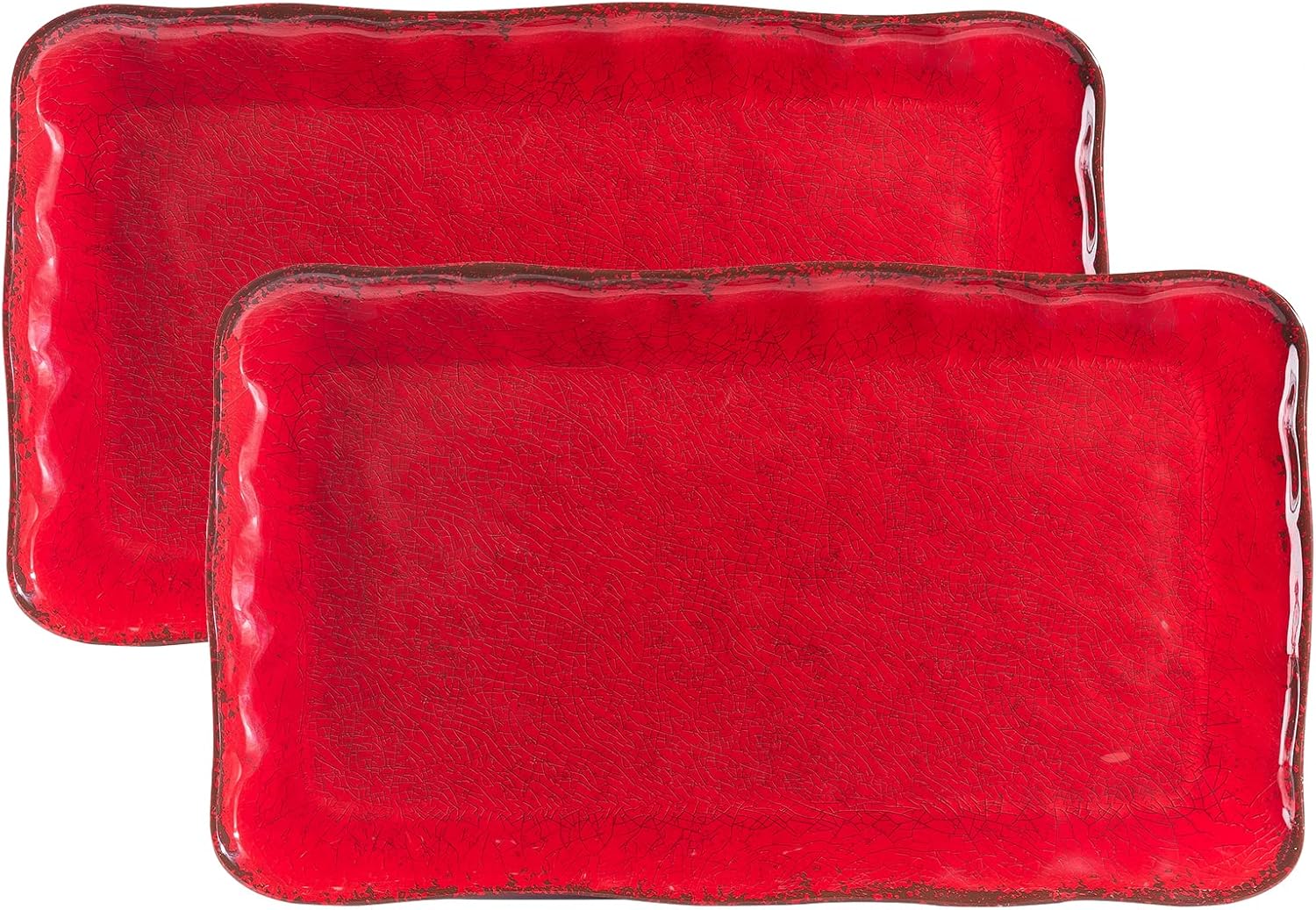 Melamine Serving Tray Set for BBQ and Food Prep
